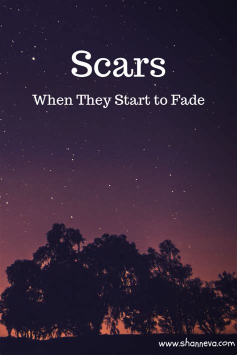 Scars: When They Start to Fade - Shann Eva's Blog