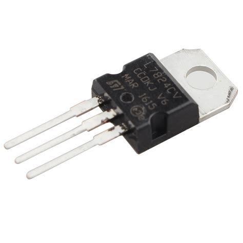 Regulador tension L7824CV LM7824 7824 24V 1.5A TO-220 | Leantec.ES