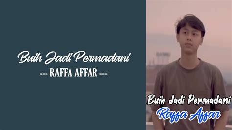 Exists Buih Jadi Permadani Cover Raffa Affar Lirik Mungkinkah