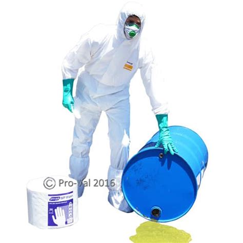 Rcr Pro Val Hazguard Mp5 Disposable Coveralls Rapidclean