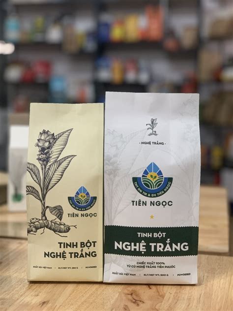 Tinh bột nghệ trắng 500g