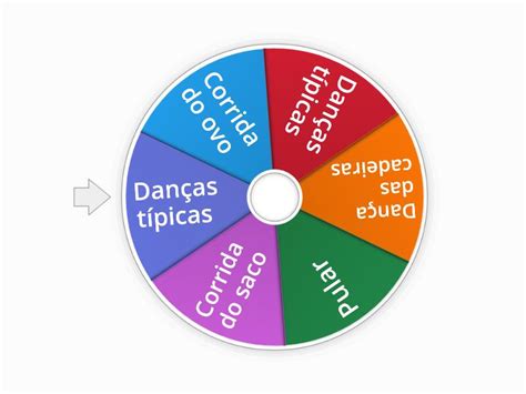 Desafio Atividades Juninas Random Wheel