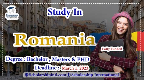 Romania Government Scholarships 2023 Fully Funded