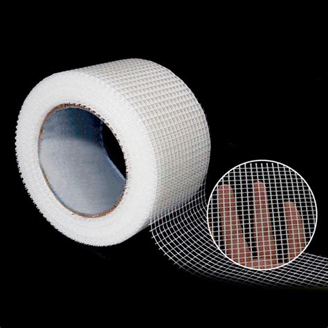 100mm 45M Alkali Corrosion Resistant Fiberglass Cloth Tape Mesh Joint