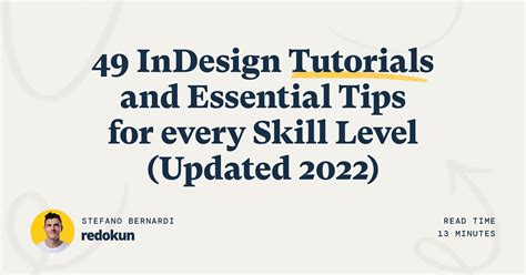 49 Indesign Tutorials And Essential Tips For Every Skill Level Updated