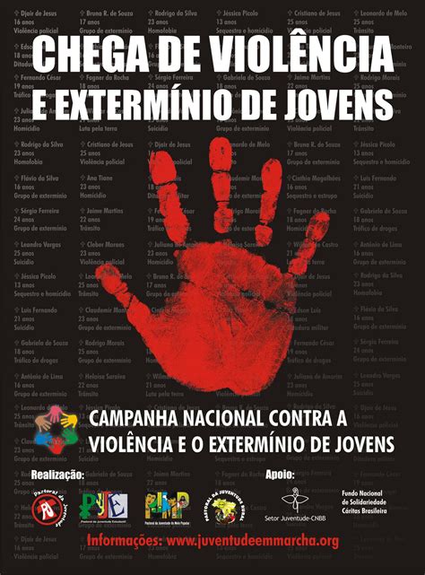 EJC CAJURU Campanha Nacional Contra a Violência e o Extermínio de Jovens