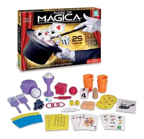 Jogo Kit De Magicas C Magica Infantil Truques E Cartas Escorrega O