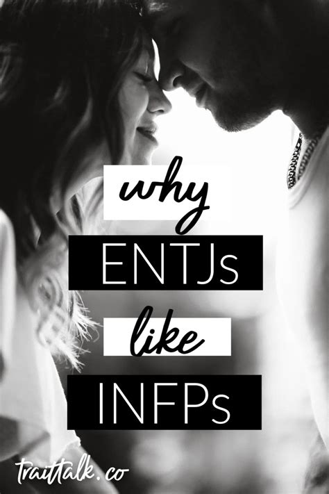 Why ENTJs Like INFPs Despite Being Opposites Entj Personality Infp