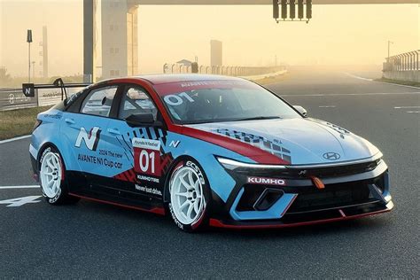 Hyundai Unveils Elantra N Based Avante N For One Make Race Series