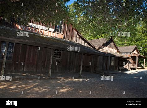 Exterior View Of The Historic Woodside Store Woodside California