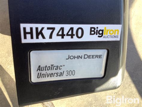 John Deere AutoTrac Universal 300 Auto Steer Unit BigIron Auctions