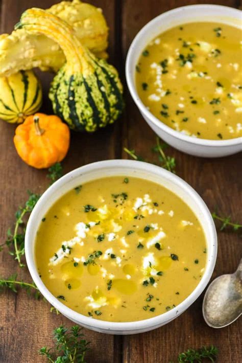 Butternut Squash Sweet Potato Soup Recipe Chisel And Fork