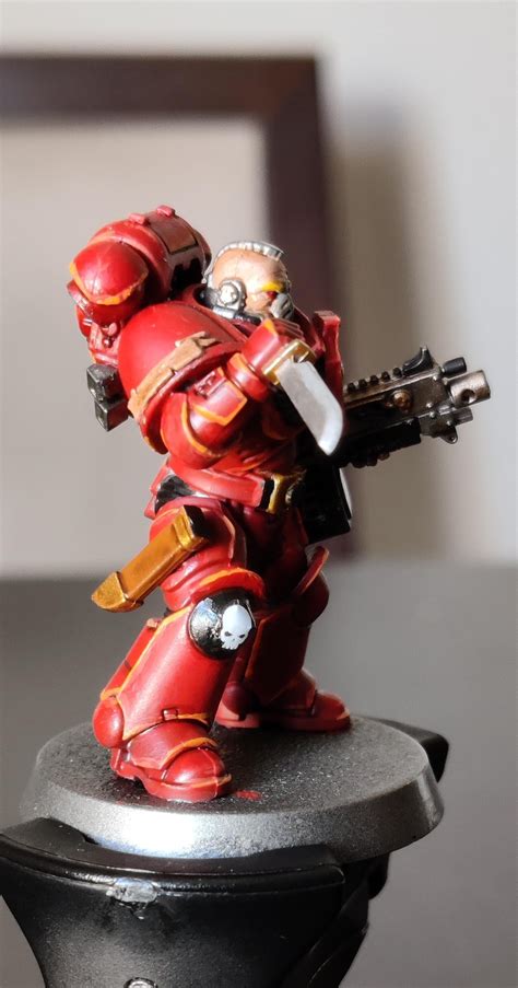 My Atempt At Blood Angels Intercessor Rwarhammer40k
