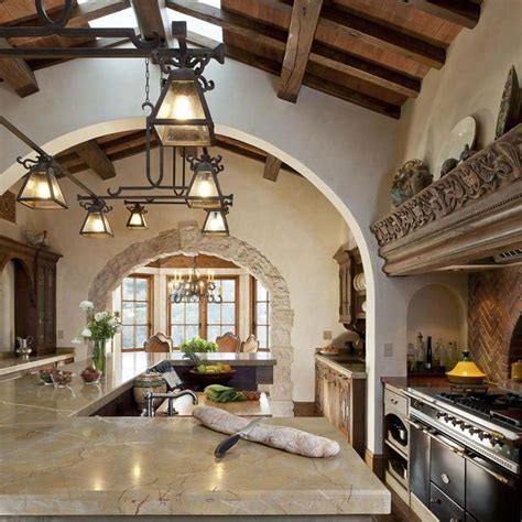 25 Stunning Spanish Style Kitchen Designs Mediterraneanhomes With