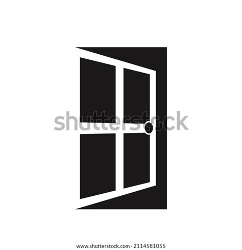 Wood Door Logo Icon On White Stock Vector (Royalty Free) 2114581055 ...