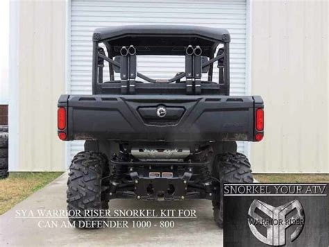 Can Am Defender Snorkel Kit Warrior Edition LED Options