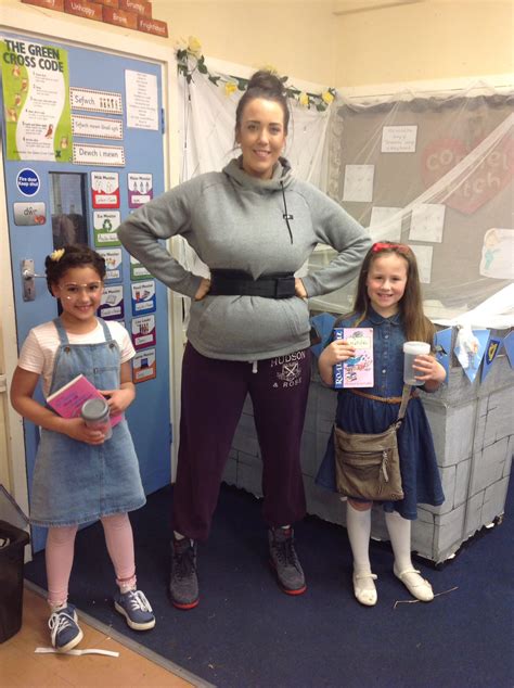 Girl Dressed Up As Miss Trunchbull From 'Matilda' For World, 58% OFF