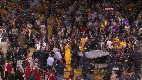 Kobe Bryant Championship Celebration