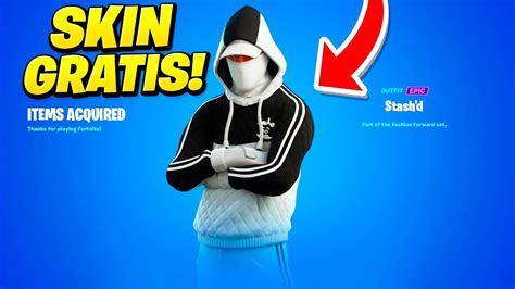 Gratis Nueva Skin De Encapuchado En Fortnite 🎁😱 Como Conseguir Gratis La Nueva Skin De