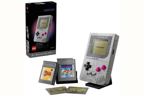 LEGO and Nintendo have unveiled an exact replica of the Game Boy