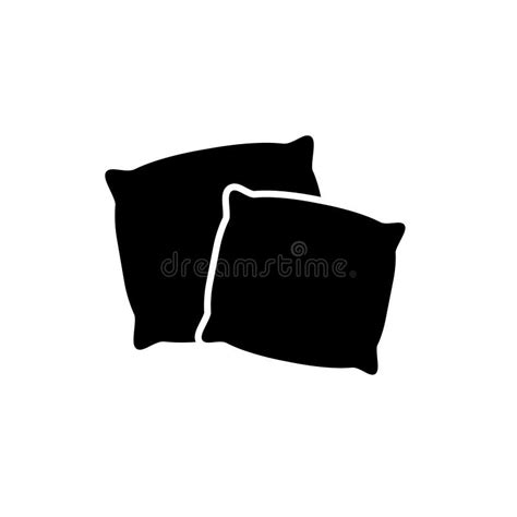 Pillow Icon Or Logo In Modern Line Style Stock Vector Illustration