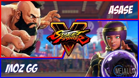 SFV CE Asase ZANGIEF VS Moz Gg MENAT MeiaLua MeiaLua YouTube