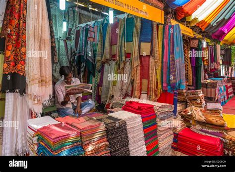 India New Delhi Dilli Haat Is A Wide Range Of Craft Shops Of All States