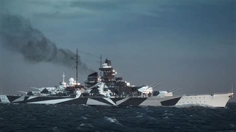 Tirpitz Camouflage