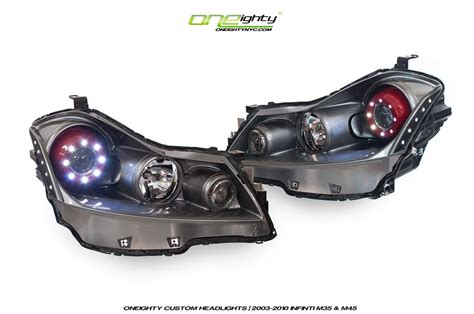 Infiniti M35m45 Custom Headlights By Oneighty Oneightynyc Flickr