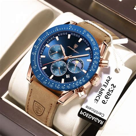 Poedagar Top Brand Luxury Men Watch For Man Sports Waterproof Luminous