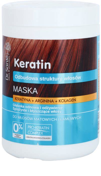 Dr Santé Keratin mascarilla regeneradora y nutritiva para cabello