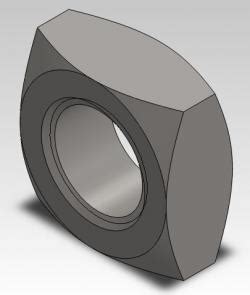 Square Nut D Models Stlfinder