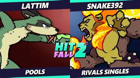 Hitfall Lattim Maypul Vs Snake Zetterburn Clairen Rivals