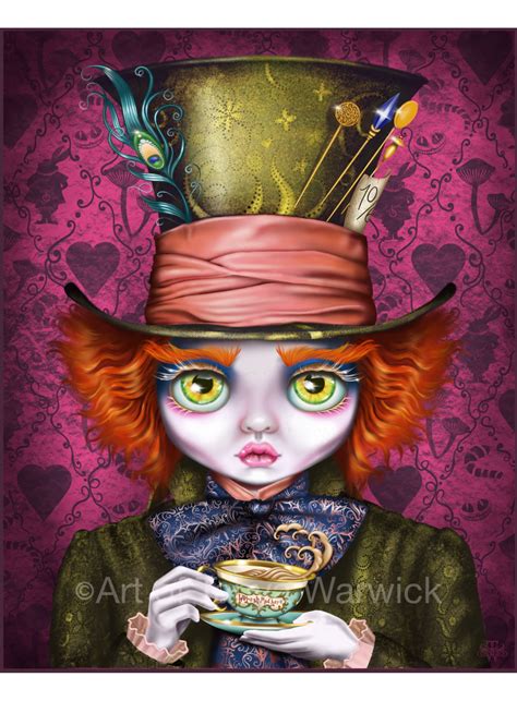 Johnny Depp As Mad Hatter In Tim Burton S Alice In Wonderland Art Print