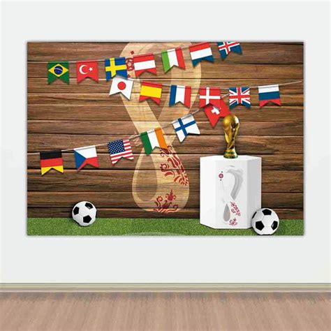 Fundo Fotográfico Copa Do Mundo Em Tecido 1 60x2 20 Pn 0824 no Elo7