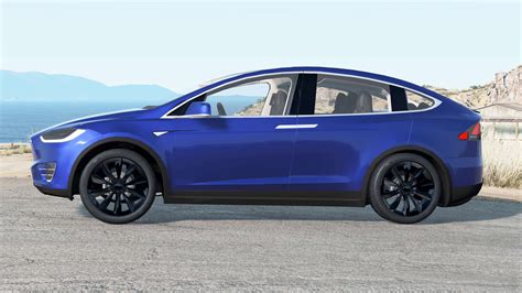 Tesla Model X 2017 For BeamNG Drive