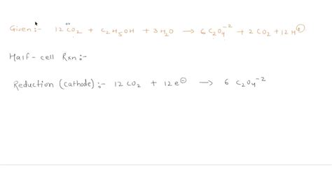 Solved Balance The Following Redox Reaction Label The Oxidation And Reduction Half Reaction