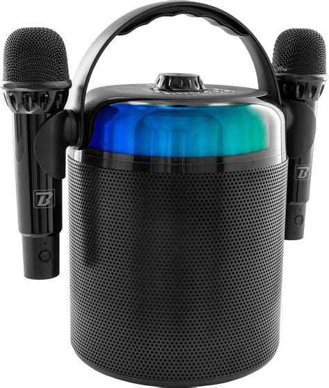 Enceinte Karaok Portable Avec Led Bluetooth Changeur De Voix