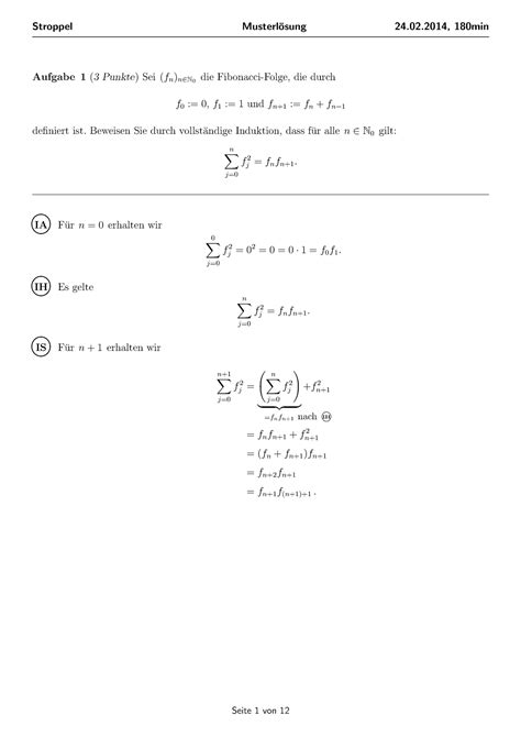 Hm Pr Fung Mit L Sung H Here Mathematik Uni Stuttgart Studocu