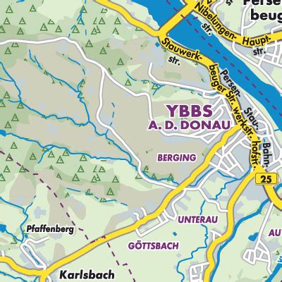 Gemeinde Ybbs An Der Donau Stadtpl Ne Und Landkarten