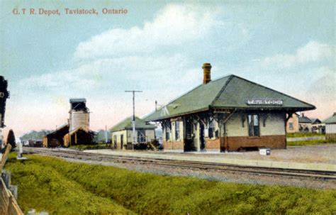 Railway stations in Tavistock Ontario