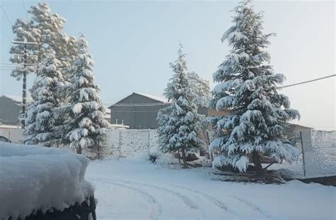 Nieva En Municipios De La Sierra Por Tormenta Invernal Canal