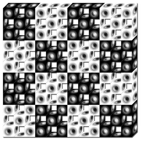 3d-checKers | digital art 2012 created for the "Checkerboard… | Flickr