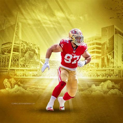 Nick Bosa Wallpaper Nfl Football 49ers Nfl 49ers 49ers Players