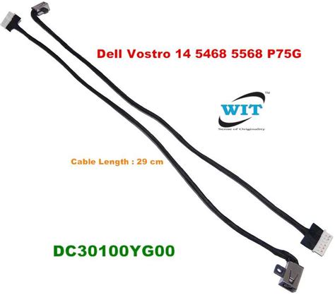 Dc Jack Power Charging Port Socket Connector Cable For Dell Vostro