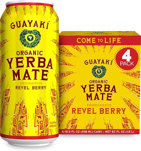 Jp Guayaki Yerba Mate Clean Energy Drink Alternative