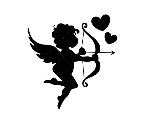 Cupid Svg Png Pdf Cupid Cut File Valentines Day Svg