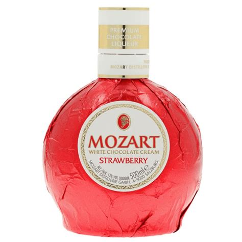 Buy Mozart White Chocolate Cream Strawberry Liqueur Cl Online