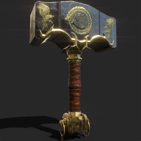 Artstation Mjölnir The Hammer Of Thor