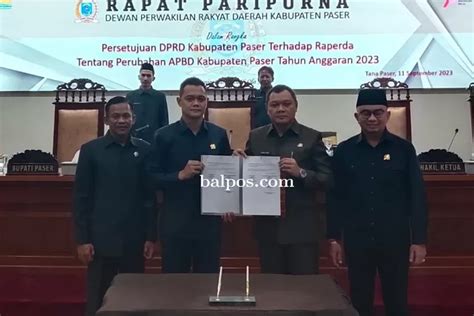 Apbd Perubahan Capai Rp Triliun Balpos